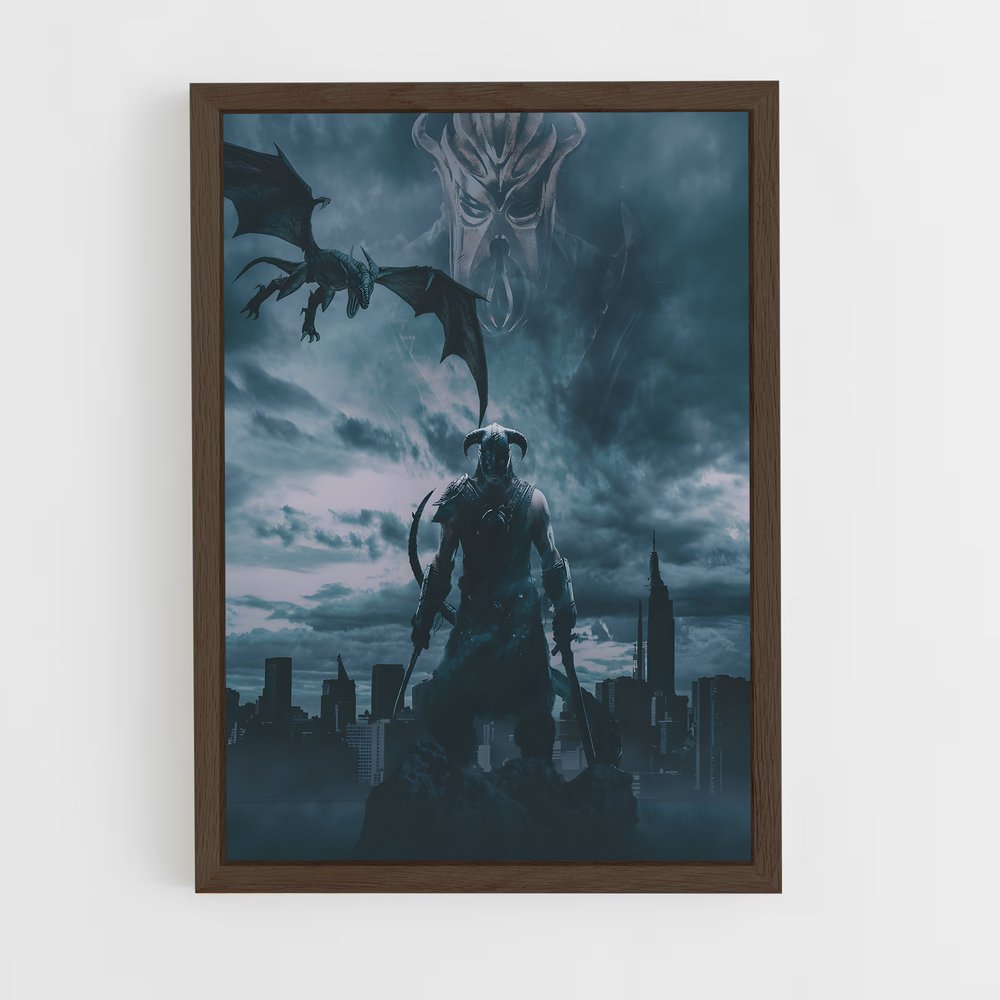 Poster Souls of the Forgotten – affiche Skyrim (vue 5)