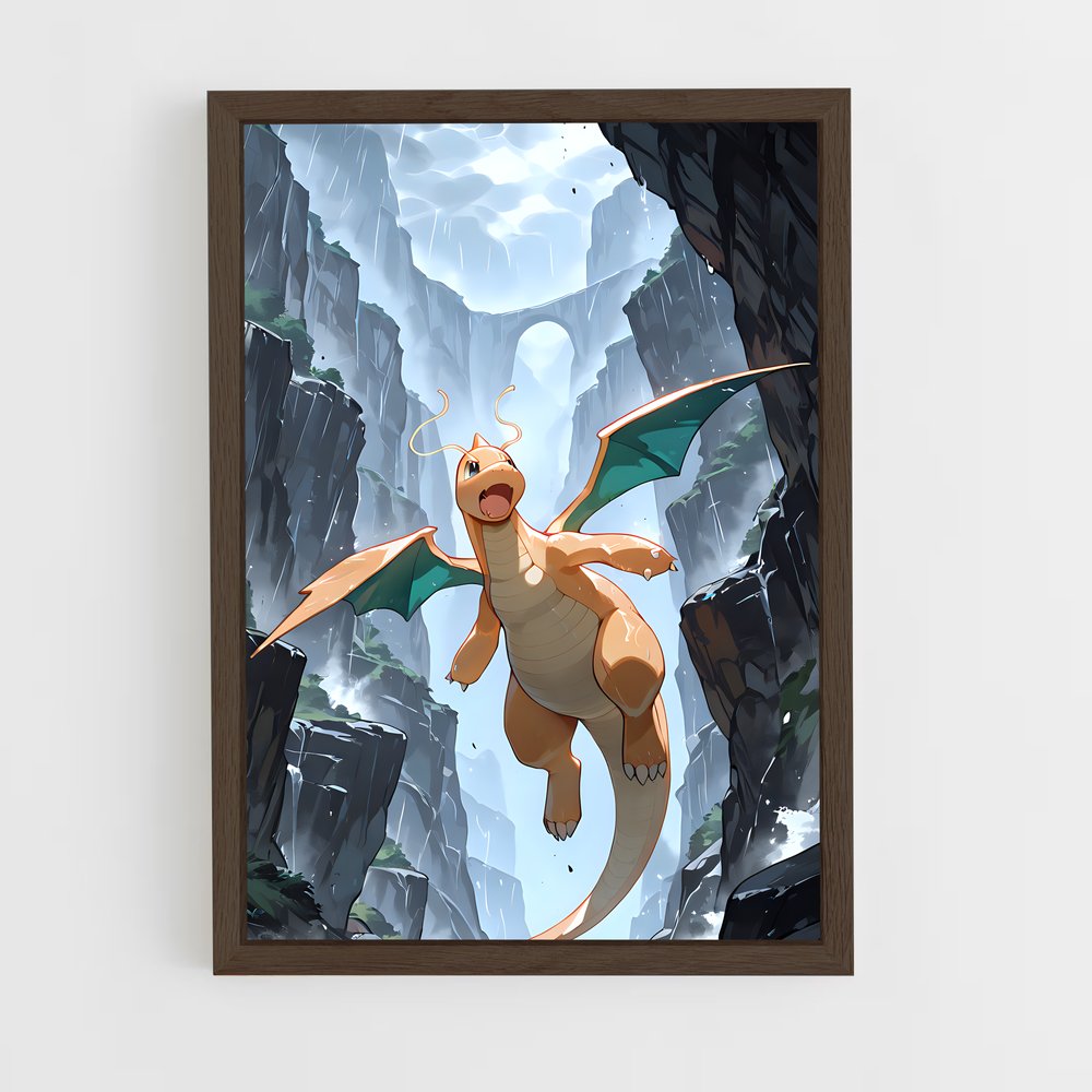 Poster Dragon en Cavernes – affiche Pokemon (vue 5)