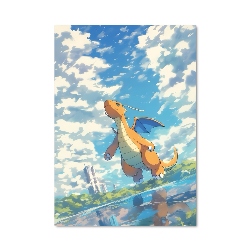 Poster Dragonite Pokémon – affiche Pokemon