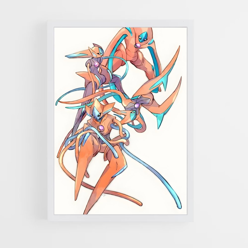 Poster Les Héroïnes du Destin – affiche Pokemon (vue 3)