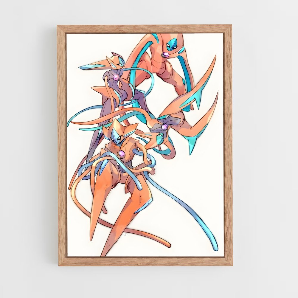 Poster Les Héroïnes du Destin – affiche Pokemon (vue 4)