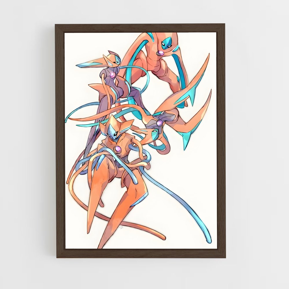 Poster Les Héroïnes du Destin – affiche Pokemon (vue 5)