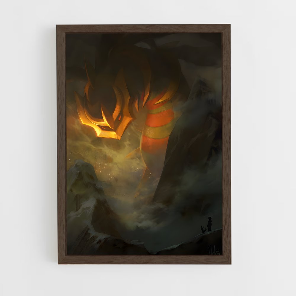 Poster Dragon Lumineux – affiche Pokemon (vue 5)