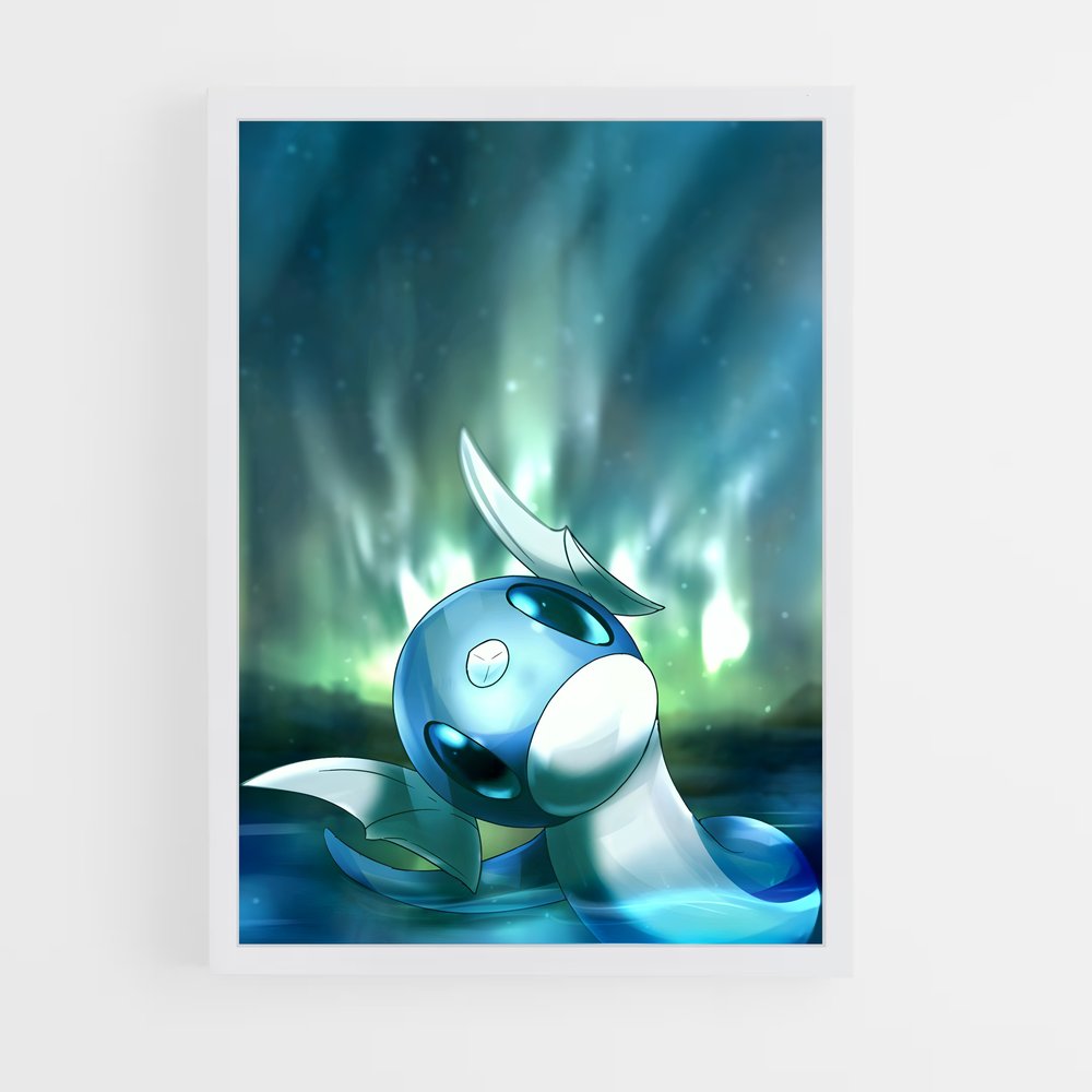 Poster Dratini Flottant – affiche Pokemon (vue 3)