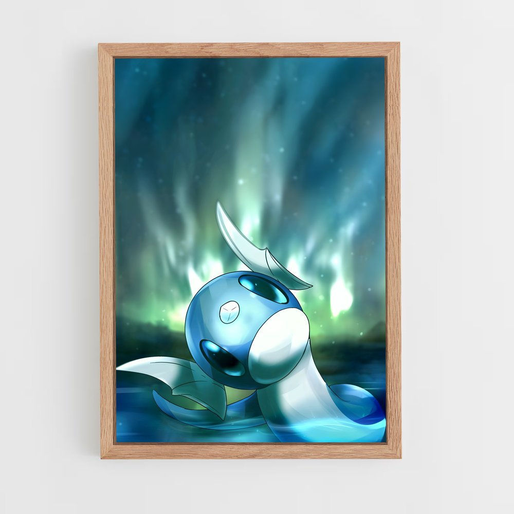Poster Dratini Flottant – affiche Pokemon (vue 4)