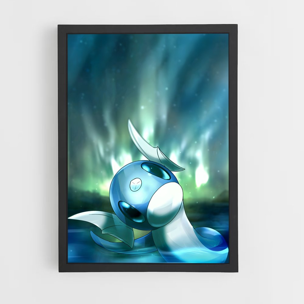 Poster Dratini Flottant – affiche Pokemon (vue 2)