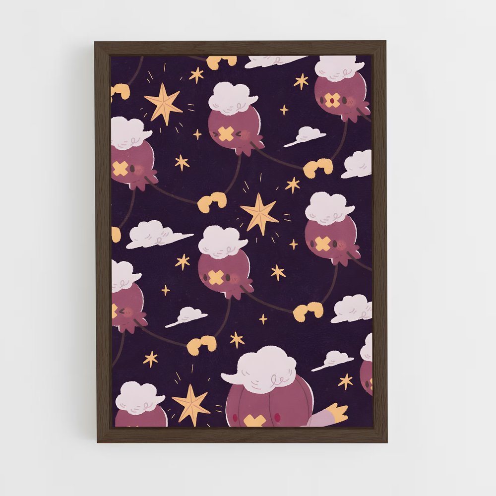 Poster Drifblim Rêveries – affiche Pokemon (vue 5)