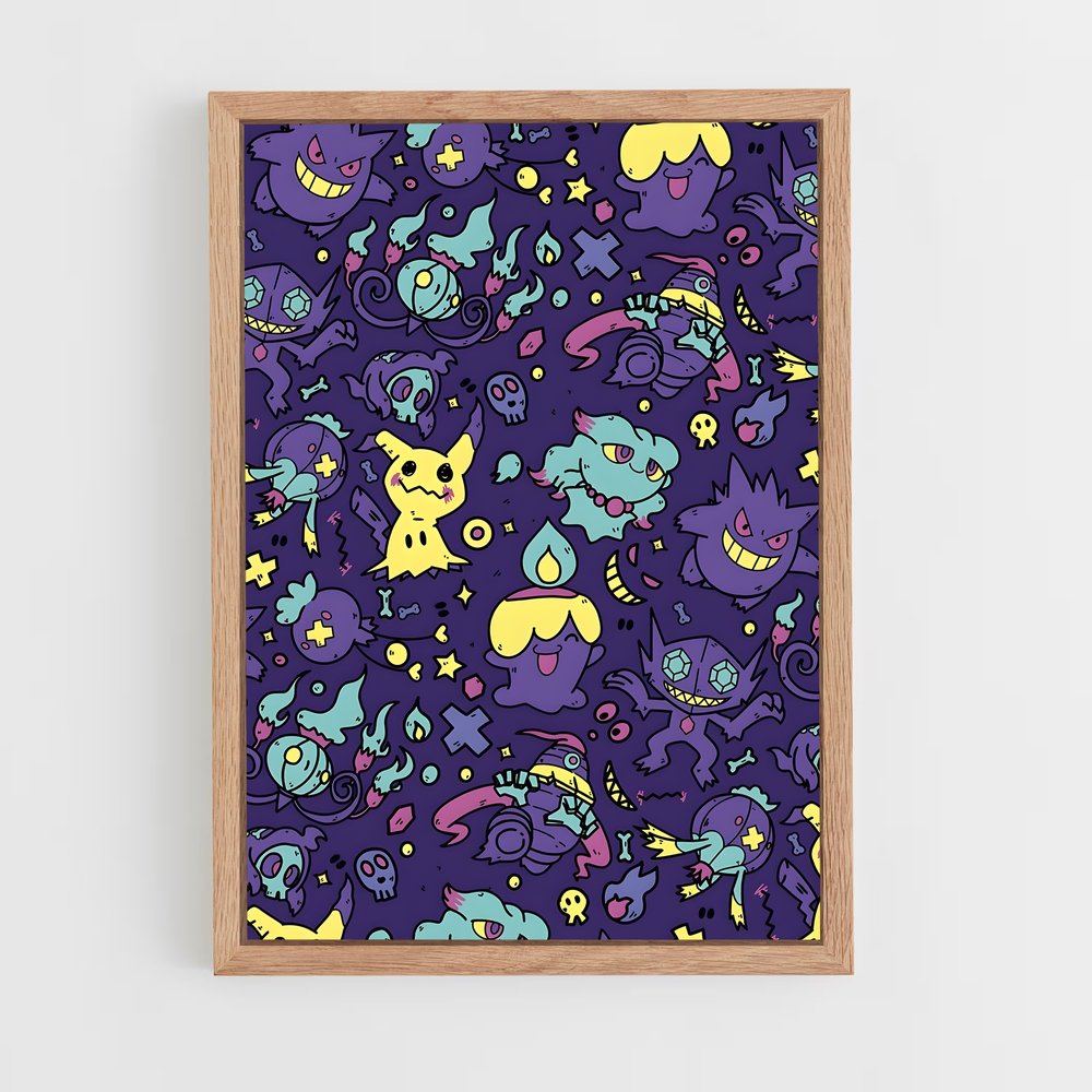 Poster Drifblim's Dreamscape – affiche Pokemon (vue 4)