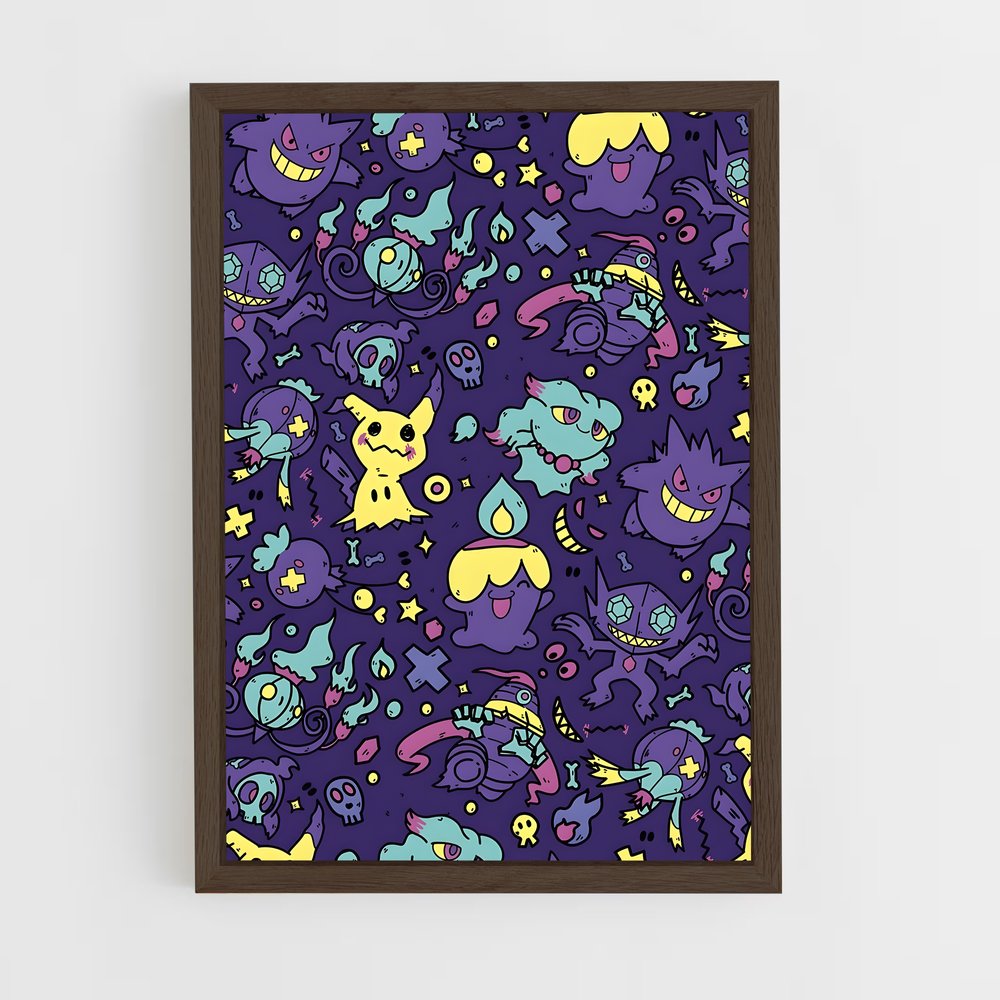 Poster Drifblim's Dreamscape – affiche Pokemon (vue 5)