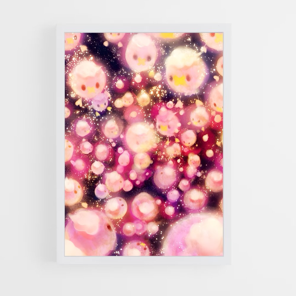 Poster Bubbles de Drifloon – affiche Pokemon (vue 3)