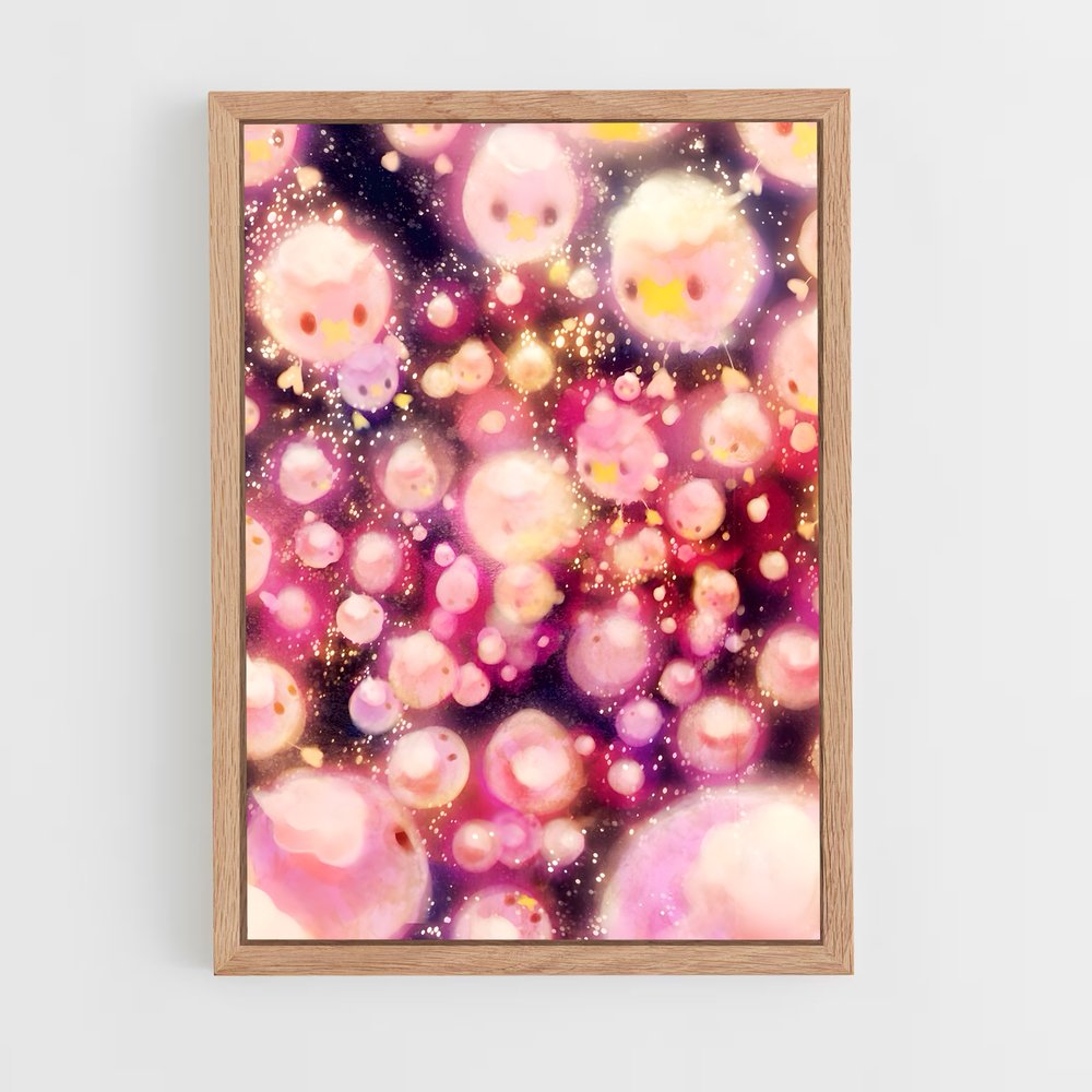 Poster Bubbles de Drifloon – affiche Pokemon (vue 4)