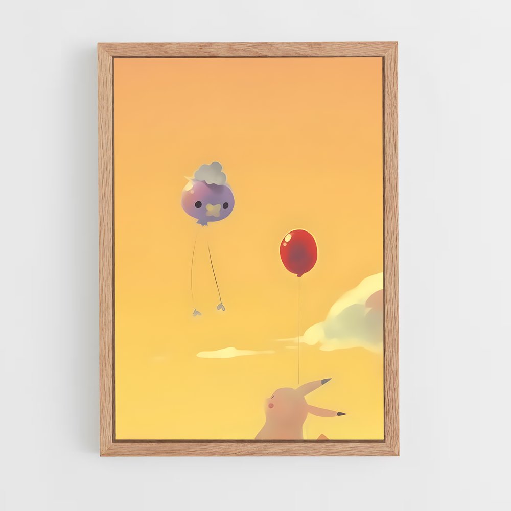 Poster Drifloon Adventure – affiche Pokemon (vue 4)