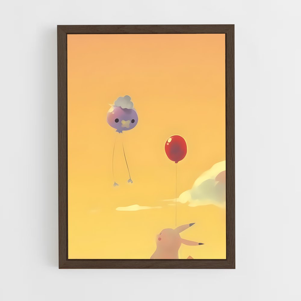 Poster Drifloon Adventure – affiche Pokemon (vue 5)