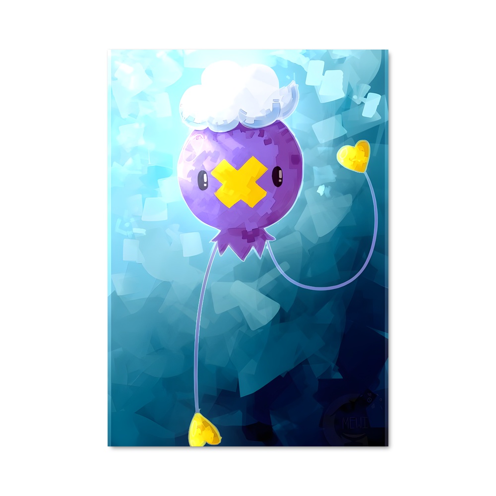Poster Drifloon Mystique – affiche Pokemon
