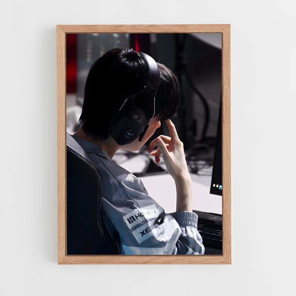 Poster Masque et Verres – affiche Esports (vue 4)
