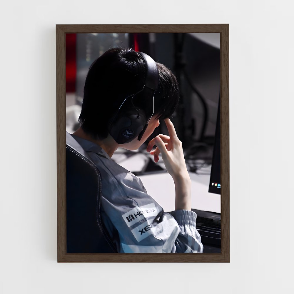 Poster Masque et Verres – affiche Esports (vue 5)