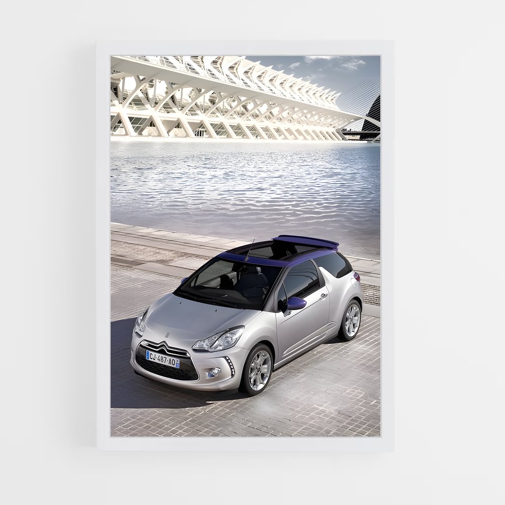 Poster Métal et Ponts – affiche Citroën (vue 3)