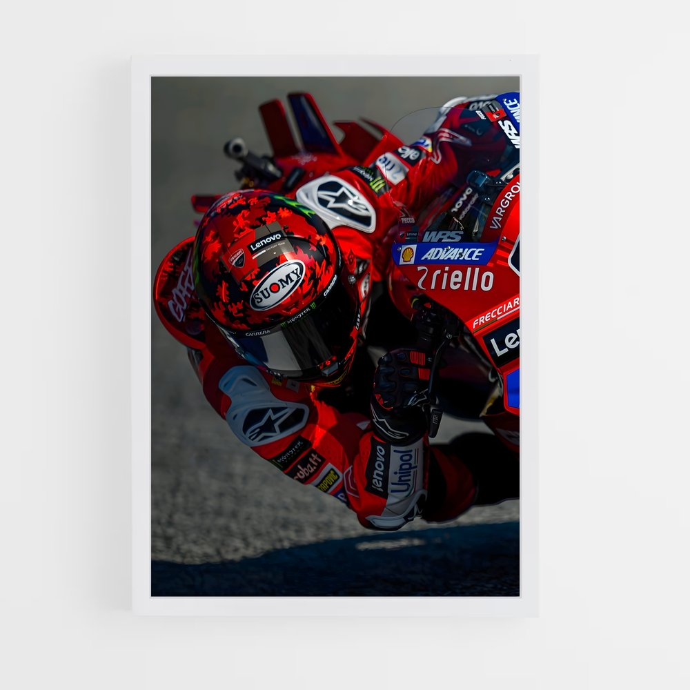 Poster époustouflant de Ducati (vue 3)