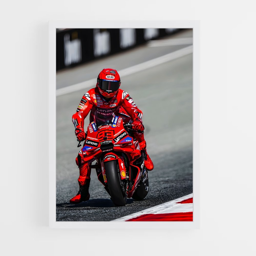 Poster raffiné Ducati (vue 3)