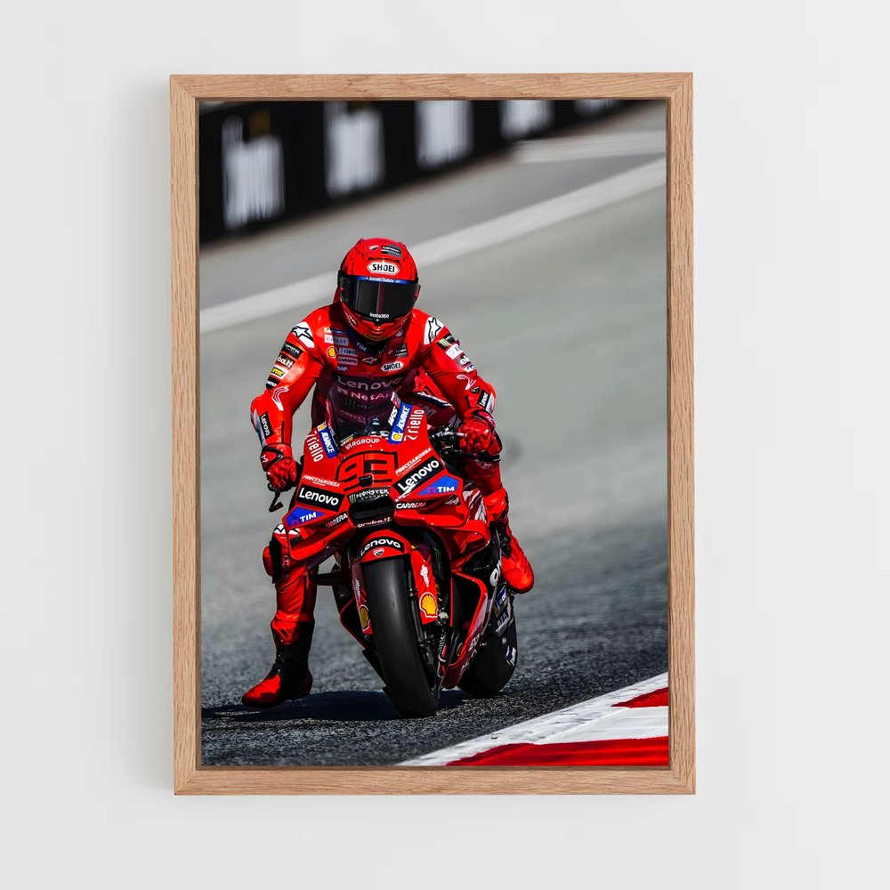 Poster raffiné Ducati (vue 4)