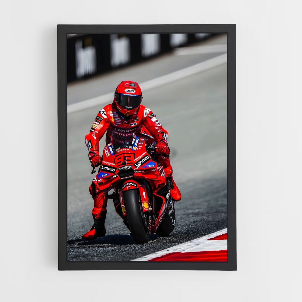 Poster raffiné Ducati (vue 2)