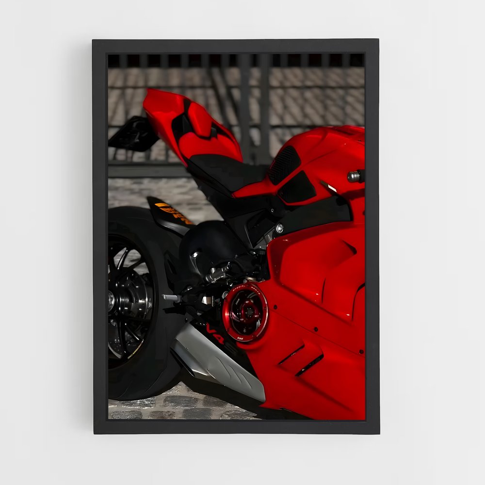 Poster Ducati Rouge Passion (vue 2)