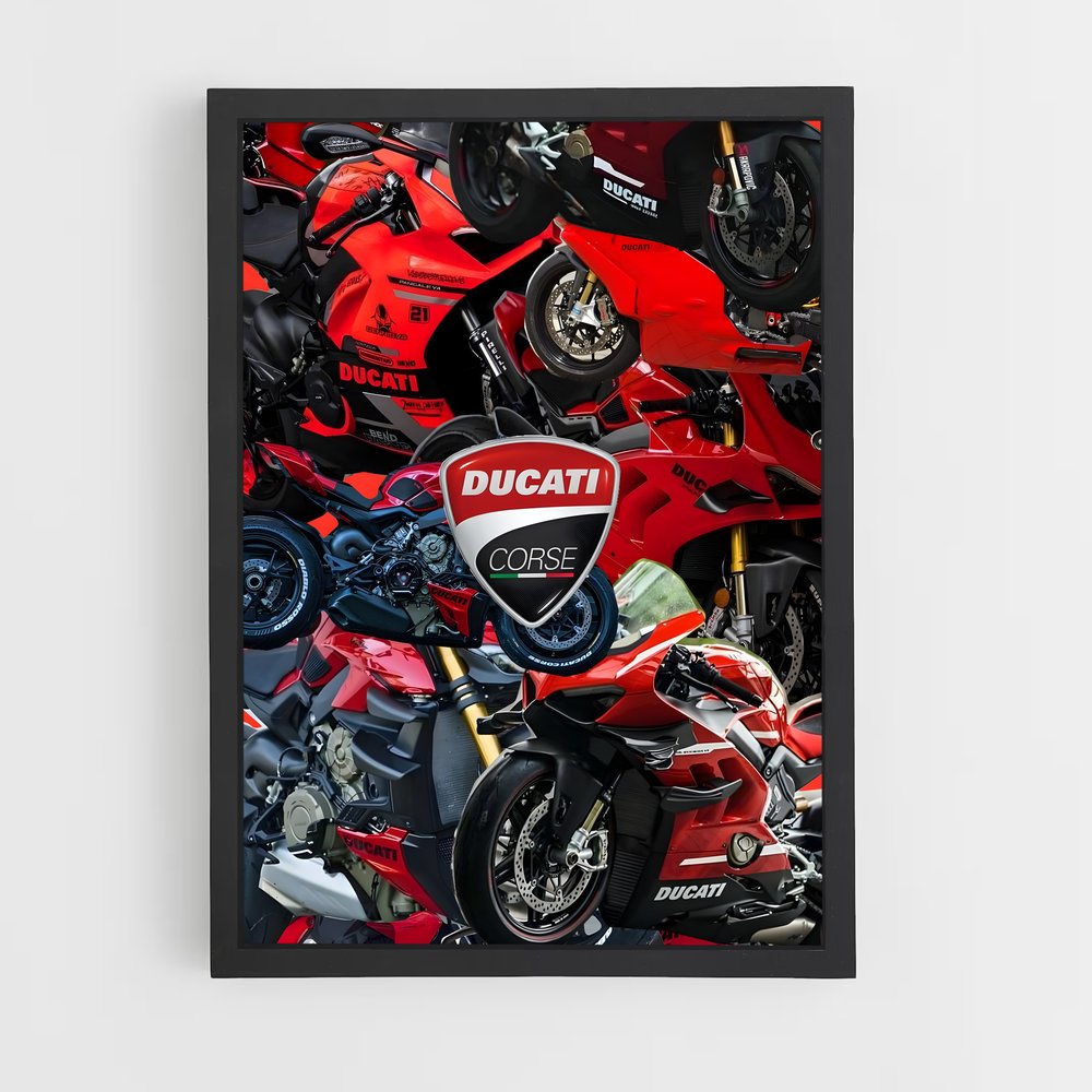 Poster Ducati en Folie (vue 2)