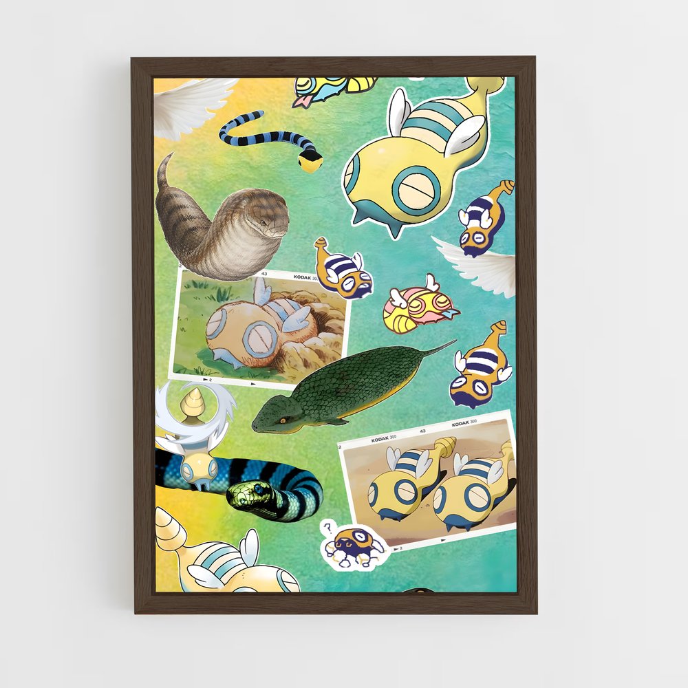 Poster Aquatic Harmony – affiche Pokemon (vue 5)