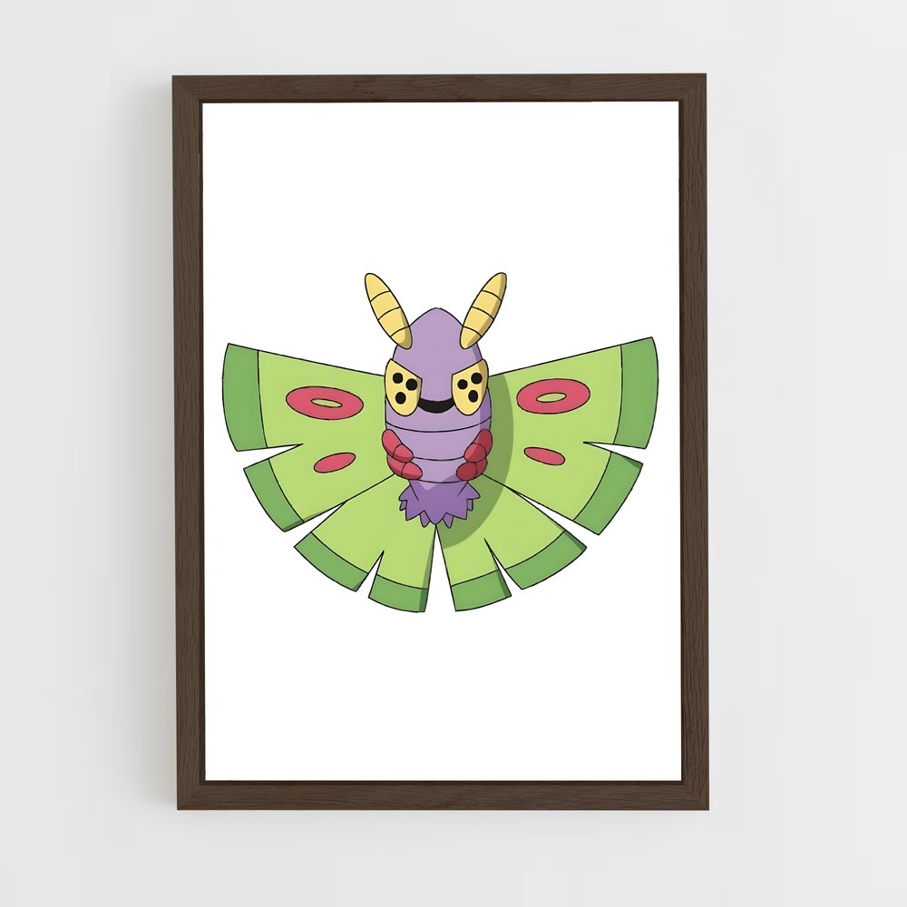 Poster Dustox, le Héros Chromatique – affiche Pokemon (vue 5)