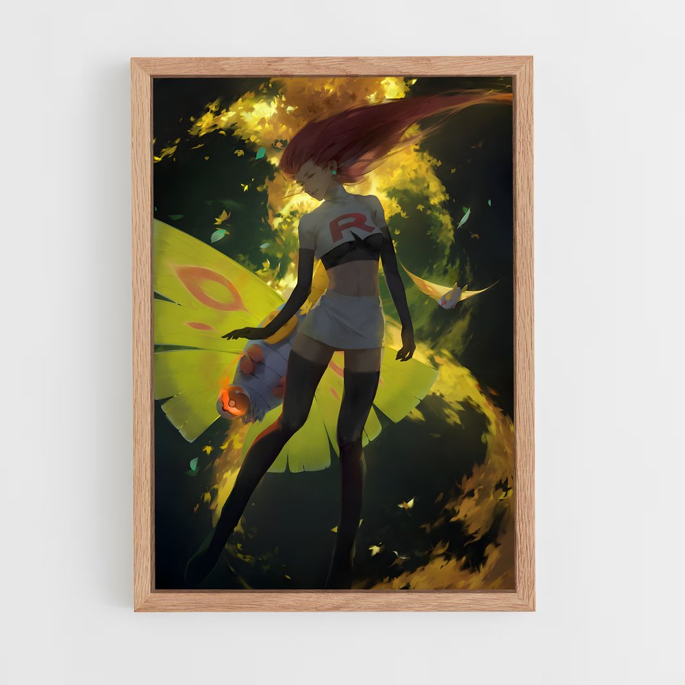 Poster Dustox danse – affiche Pokemon (vue 4)