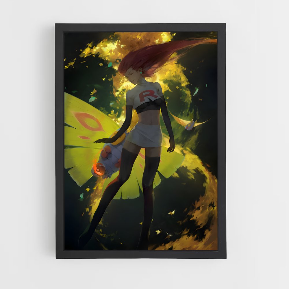 Poster Dustox danse – affiche Pokemon (vue 2)