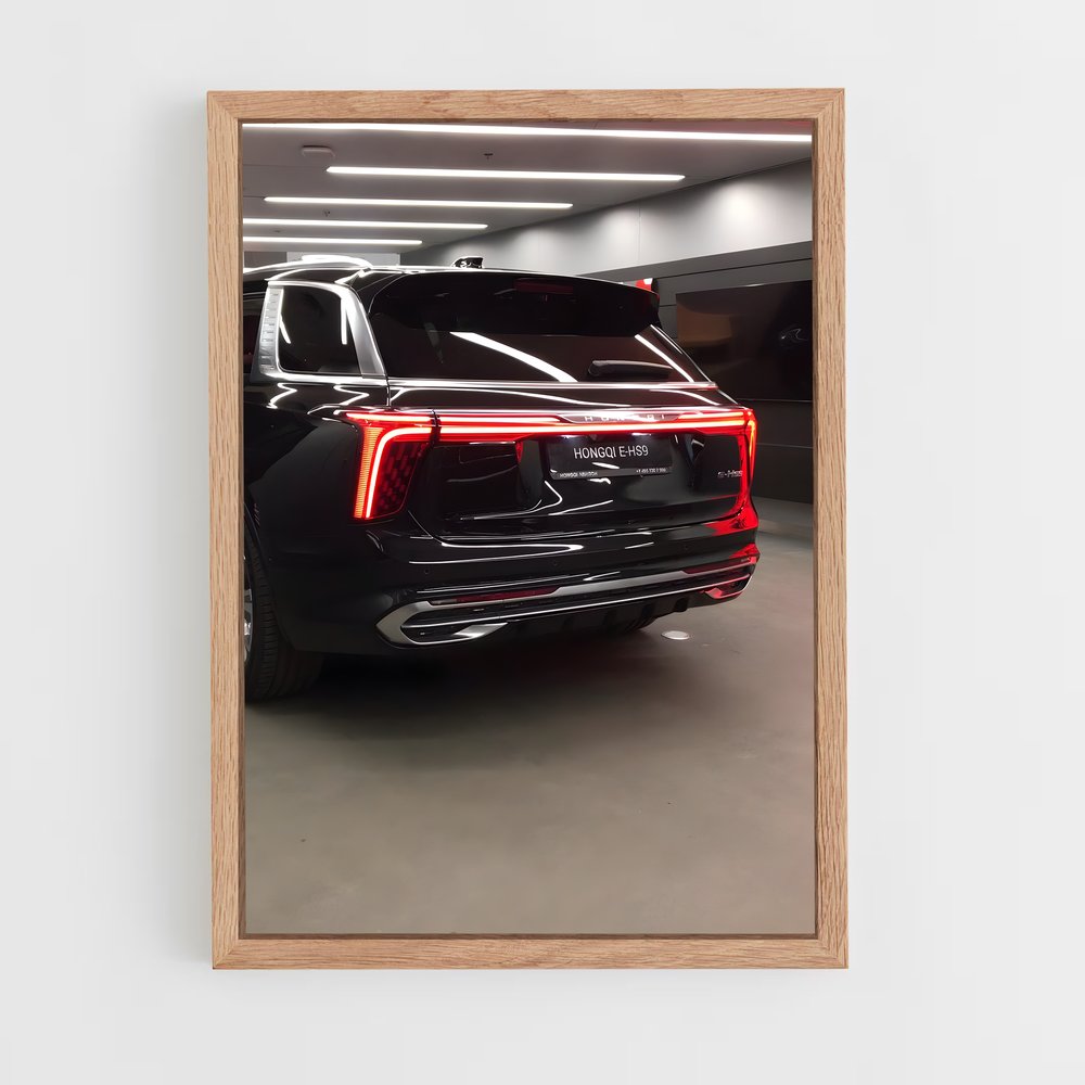 Poster charme Cadillac – affiche Hongqi (vue 4)