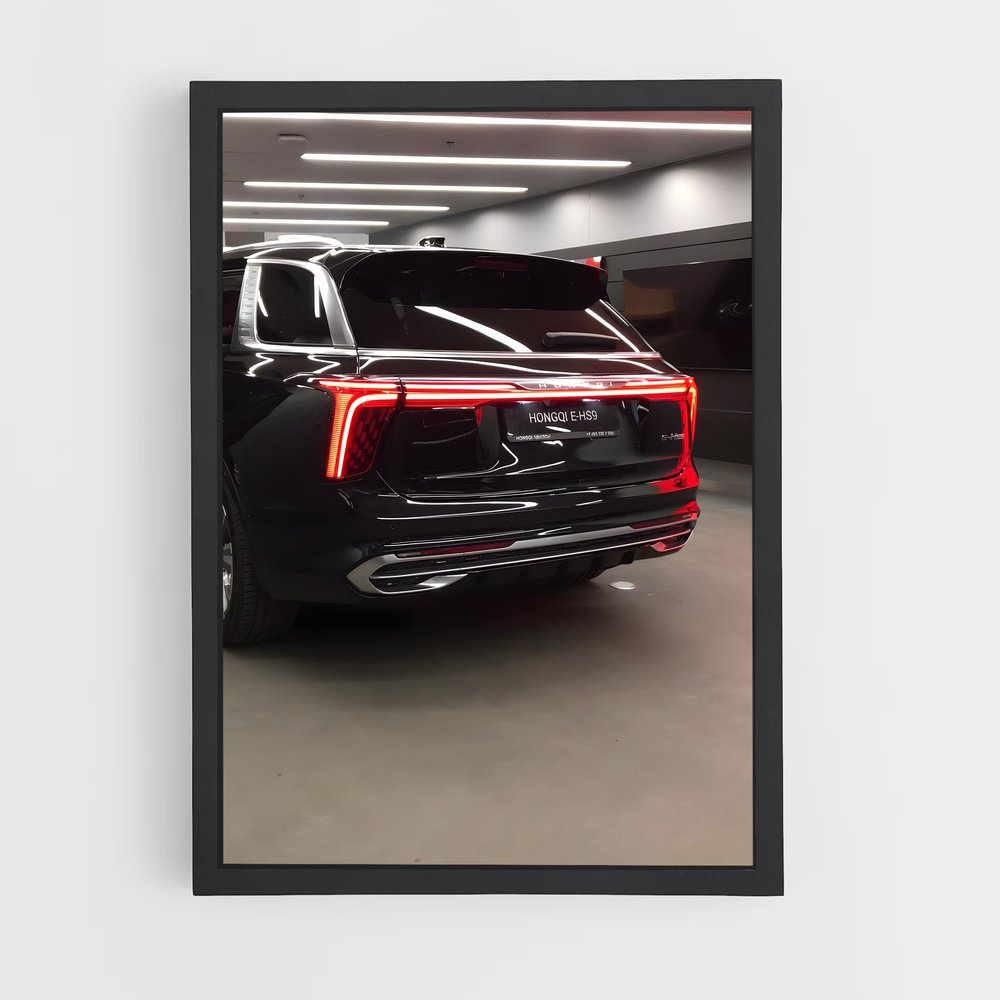 Poster charme Cadillac – affiche Hongqi (vue 2)