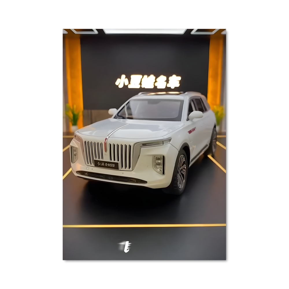 Poster suspendu parking