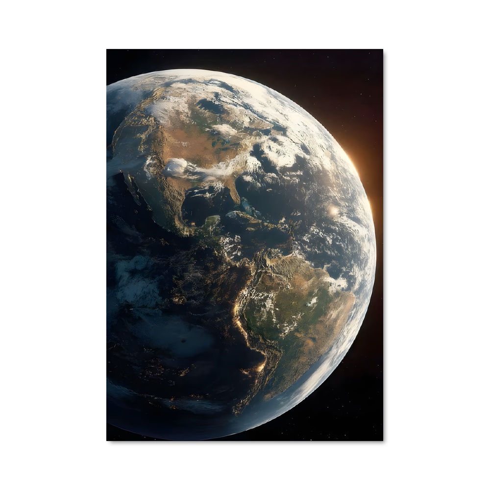 Poster Planète splendide