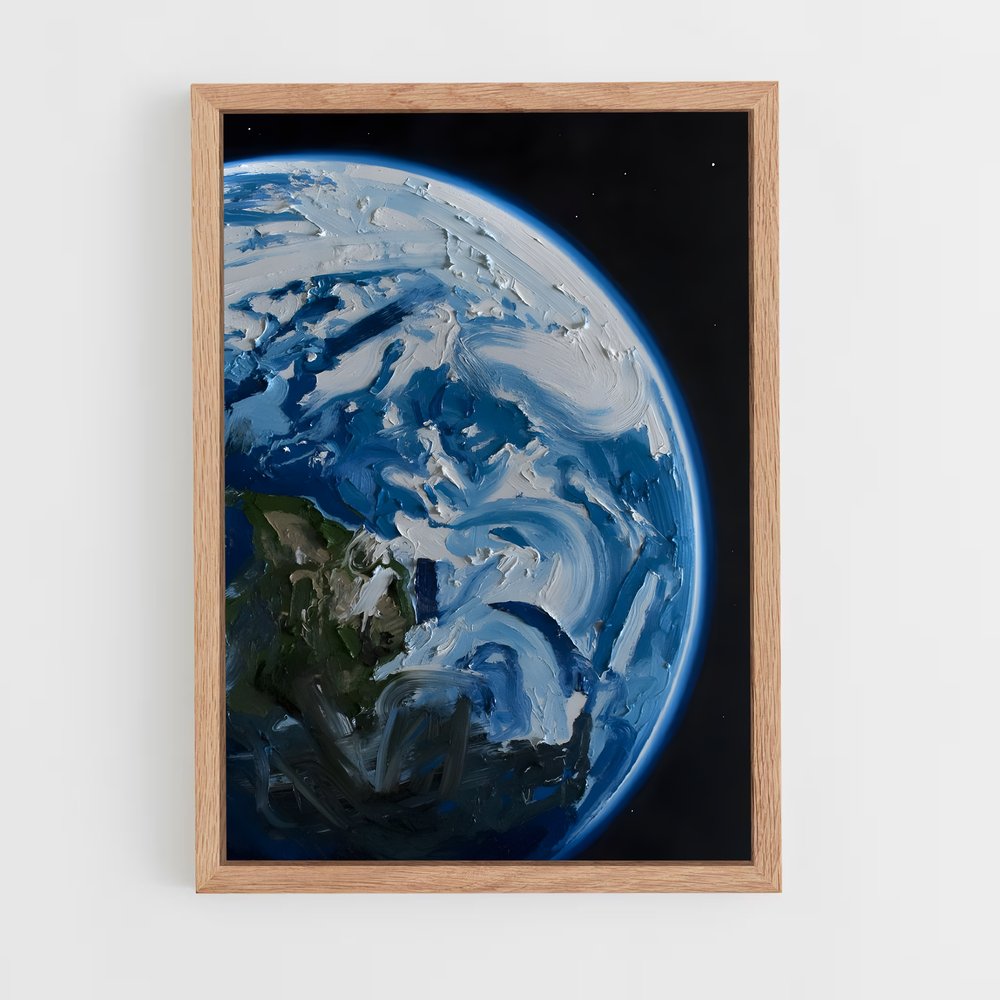 Poster Terre Enchantée – affiche Système solaire (vue 4)