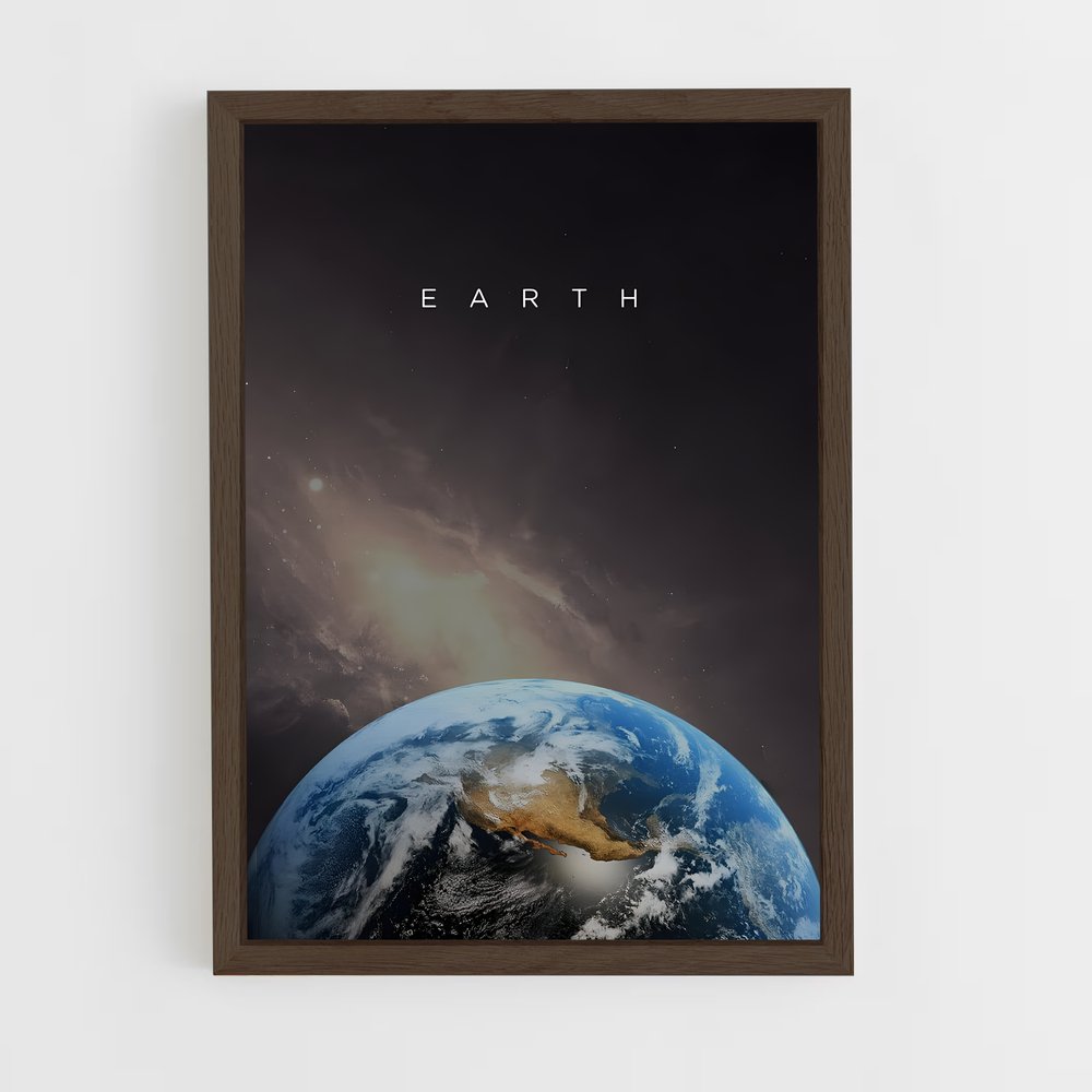 Poster Terre en Mouvement – affiche Système solaire (vue 5)