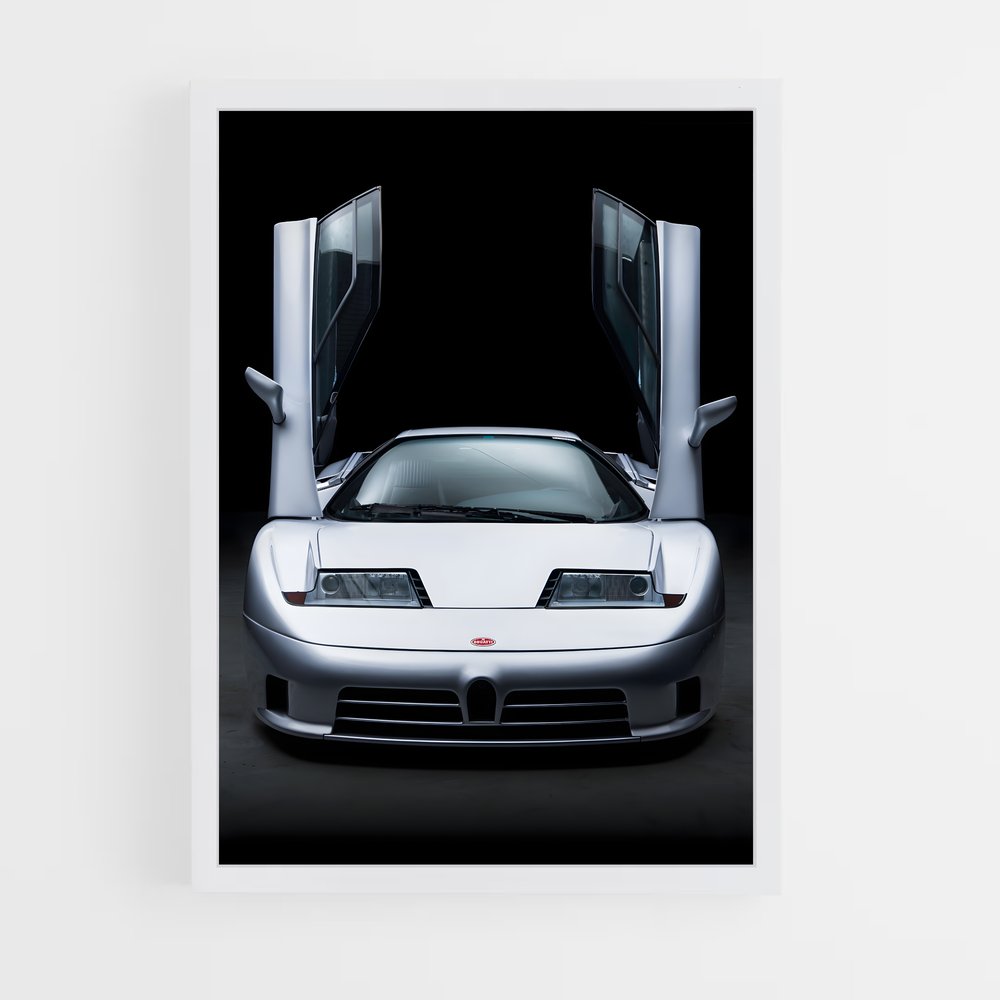 Poster Porte Ouverte sur l’Élégance – affiche Bugatti (vue 3)