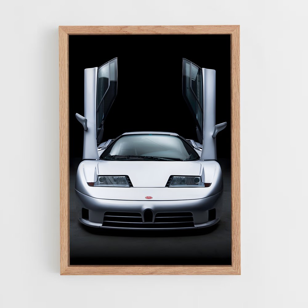 Poster Porte Ouverte sur l’Élégance – affiche Bugatti (vue 4)