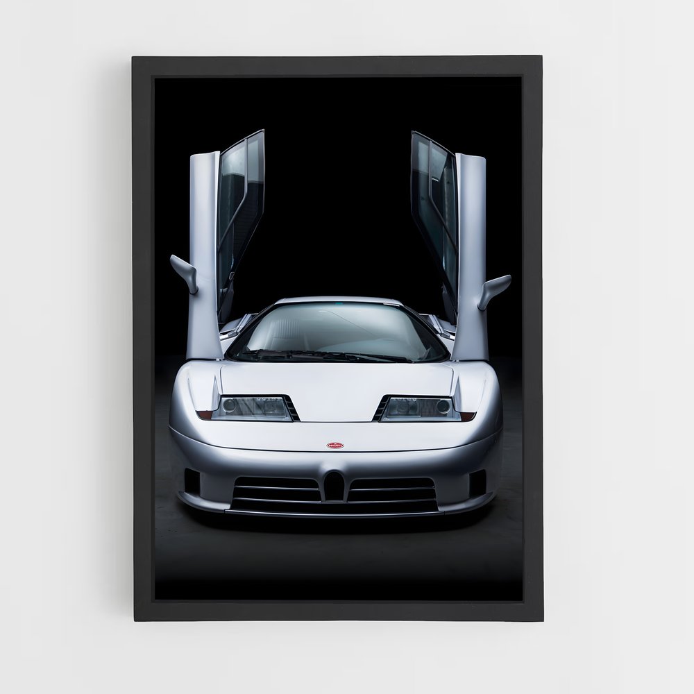 Poster Porte Ouverte sur l’Élégance – affiche Bugatti (vue 2)