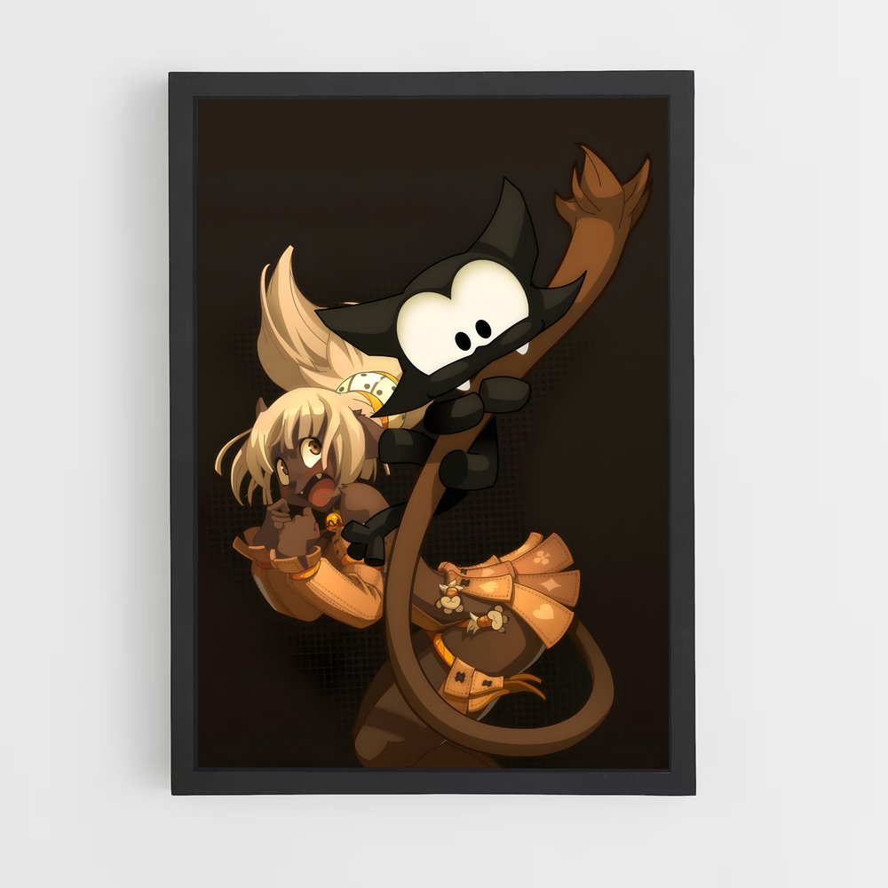 Poster Ecaflip et ses Amis – affiche Dofus & Wakfu (vue 2)