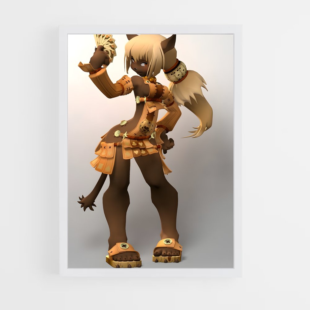 Poster L'Artisan Écaflip – affiche Dofus & Wakfu (vue 3)