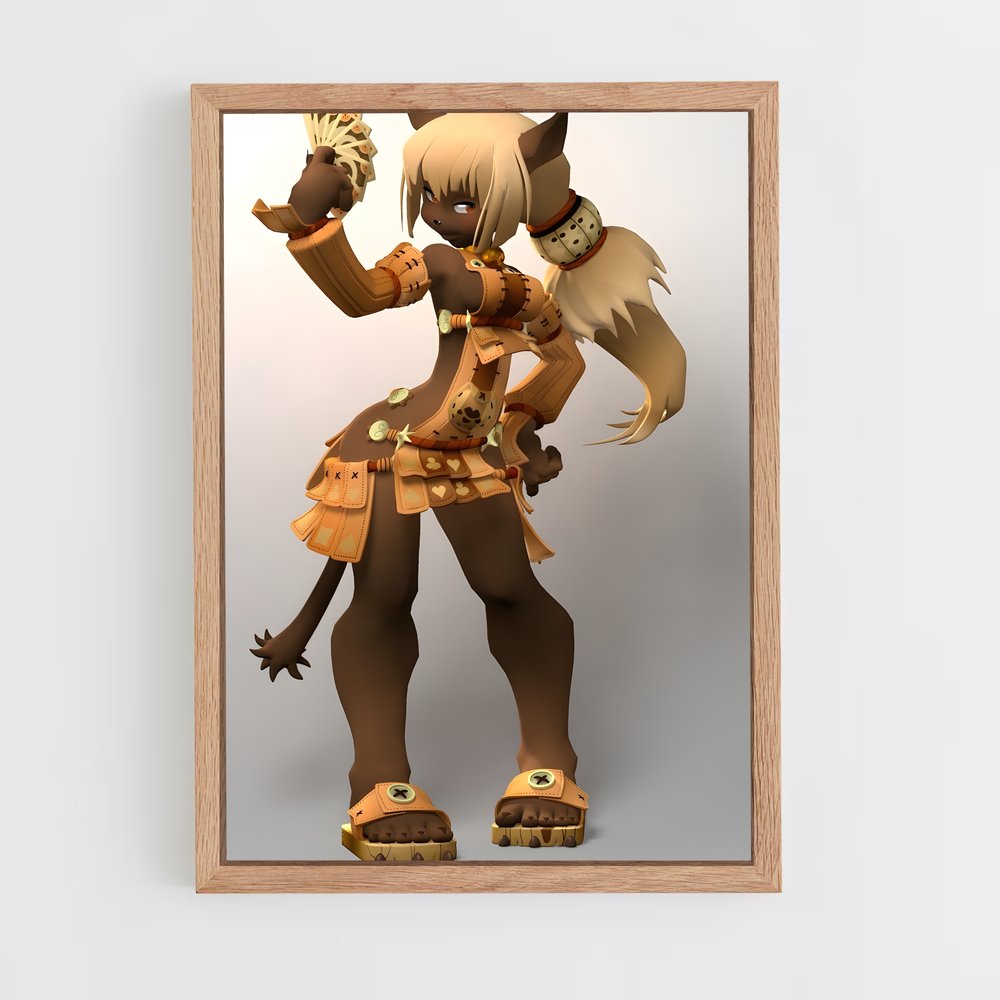 Poster L'Artisan Écaflip – affiche Dofus & Wakfu (vue 4)