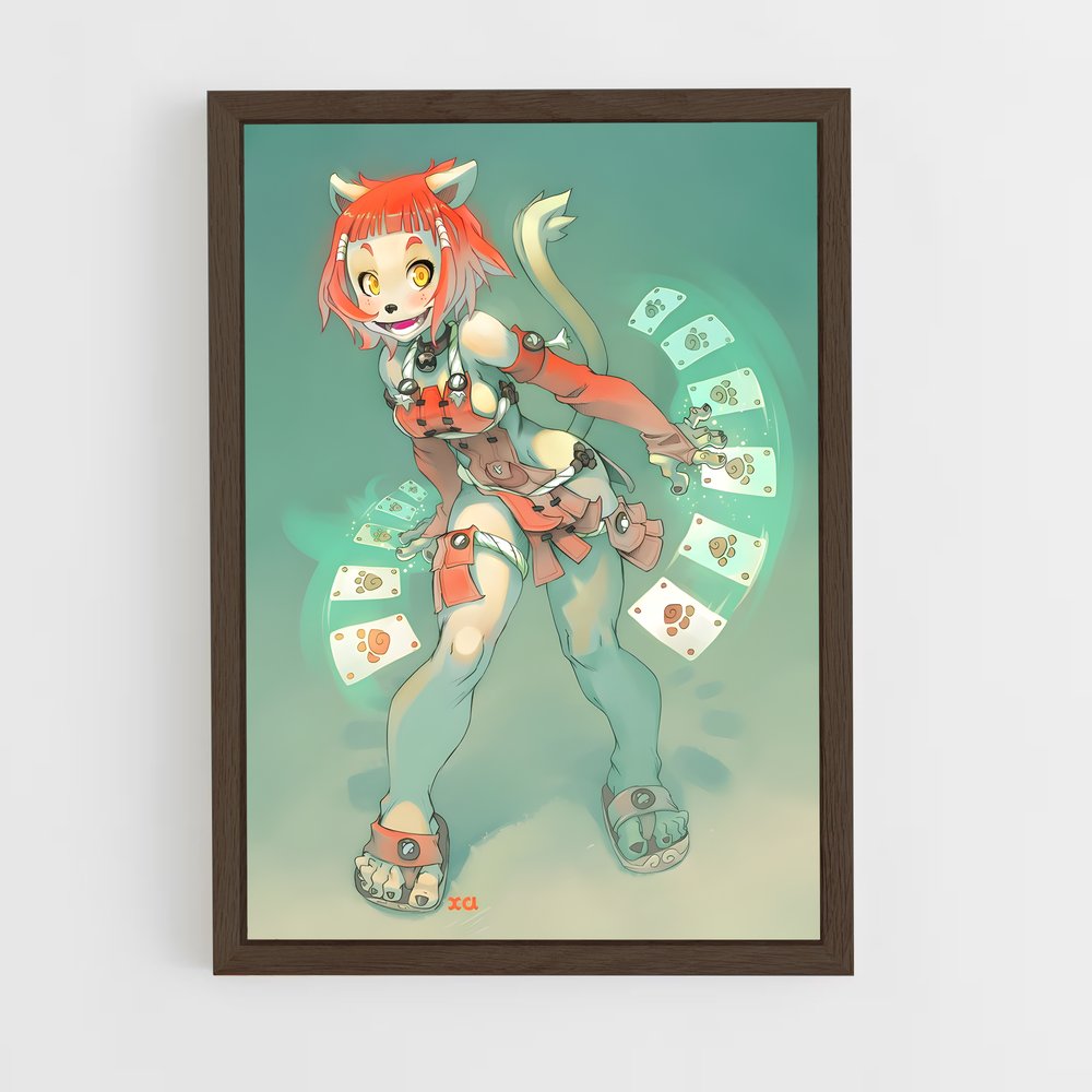 Poster Cat's Whimsy – affiche Dofus & Wakfu (vue 5)