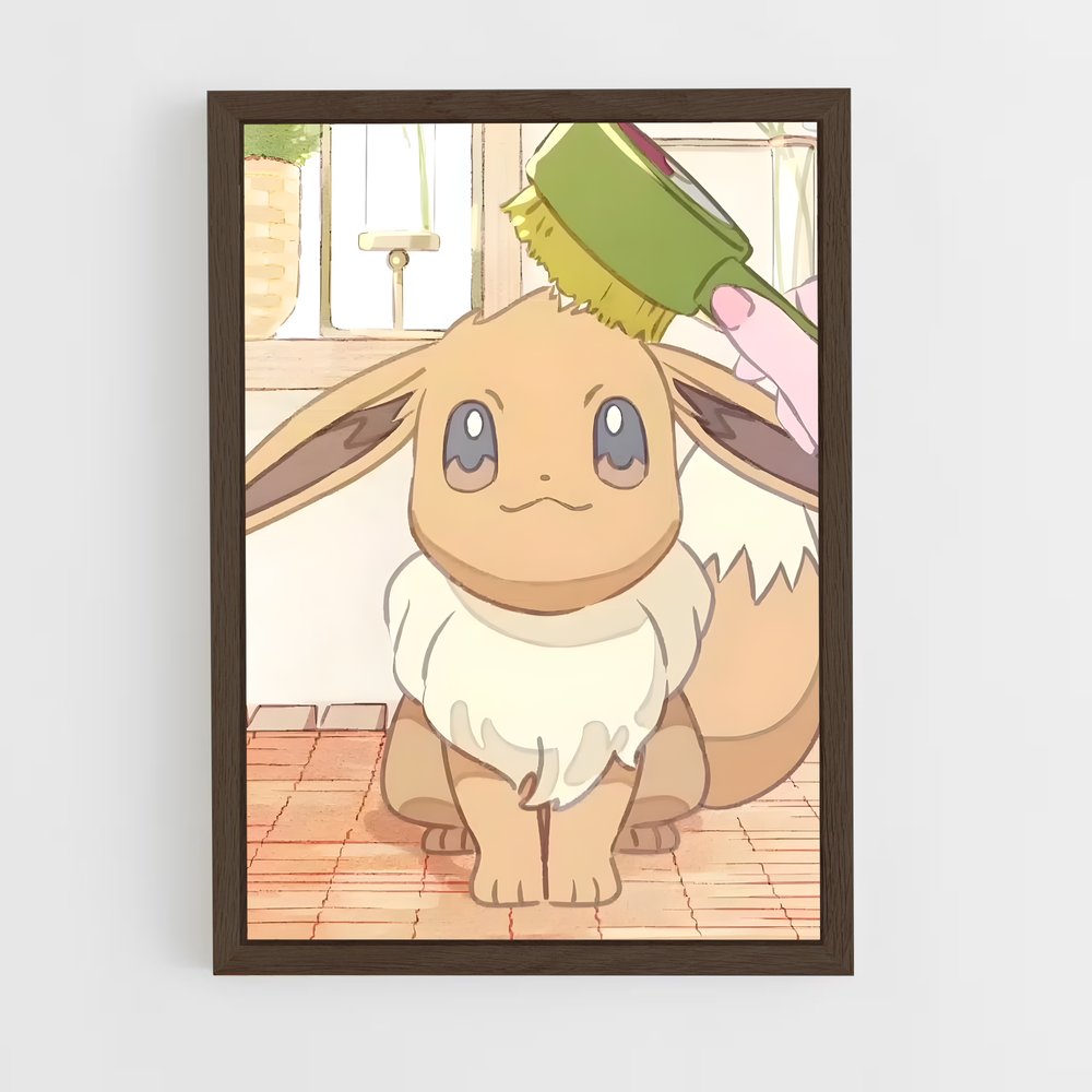 Poster Eevee et le Lapin Magique – affiche Pokemon (vue 5)