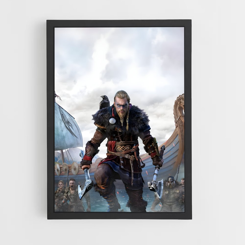 Poster L'Intrépide Pirate – affiche Assassin's Creed (vue 2)