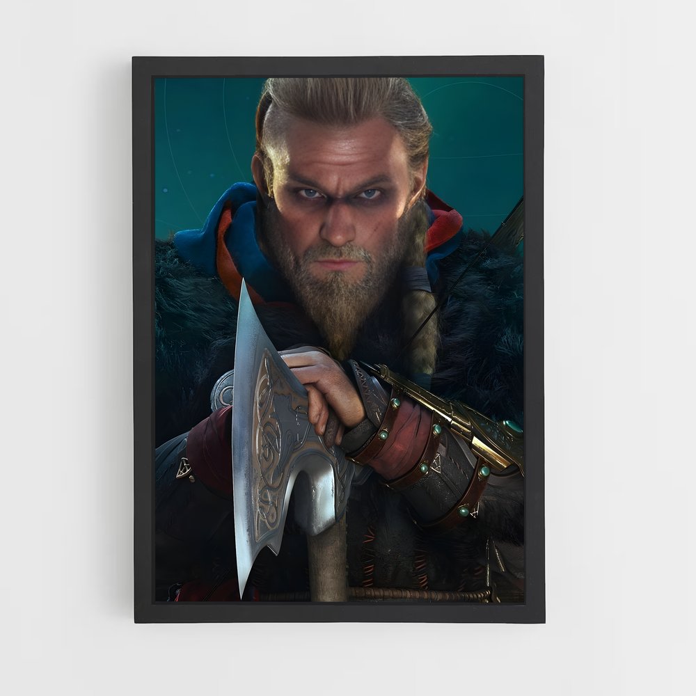 Poster Eivor roi – affiche Assassin's Creed (vue 2)