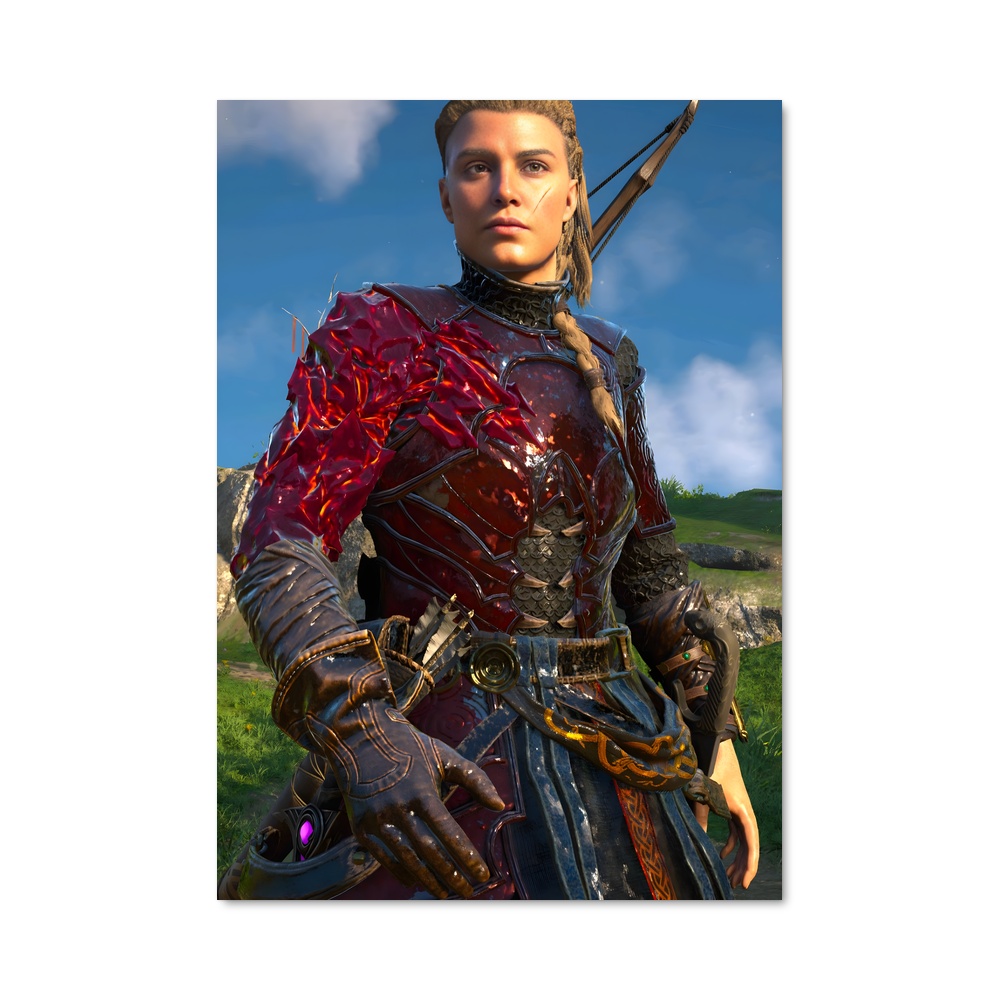 Poster Eivor en Armure – affiche Assassin's Creed