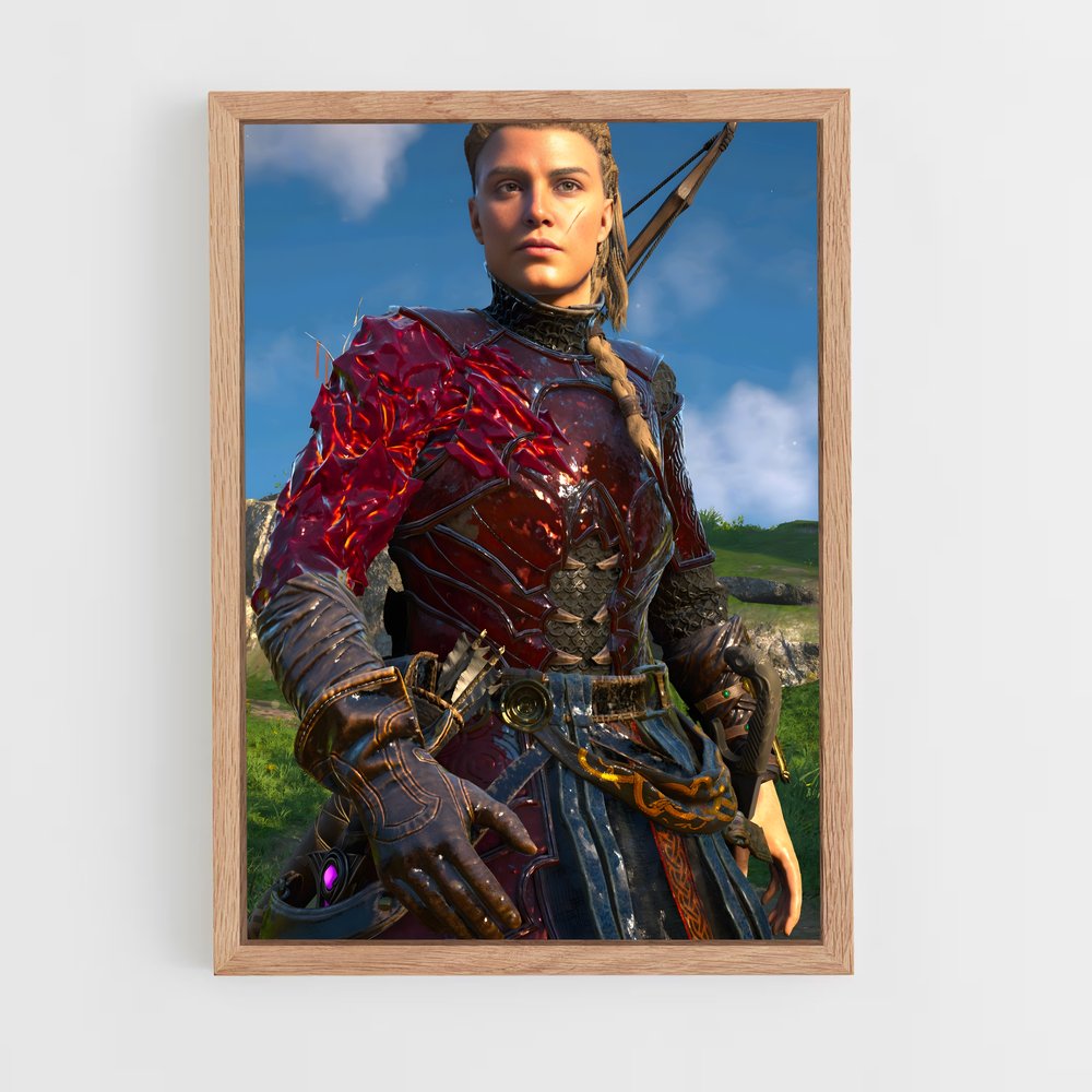 Poster Eivor en Armure – affiche Assassin's Creed (vue 4)