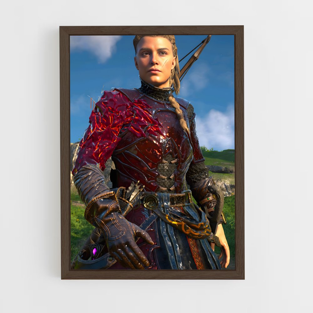 Poster Eivor en Armure – affiche Assassin's Creed (vue 5)